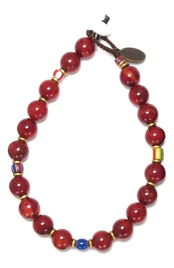 Men's Mikia Stone Bead Bracelet