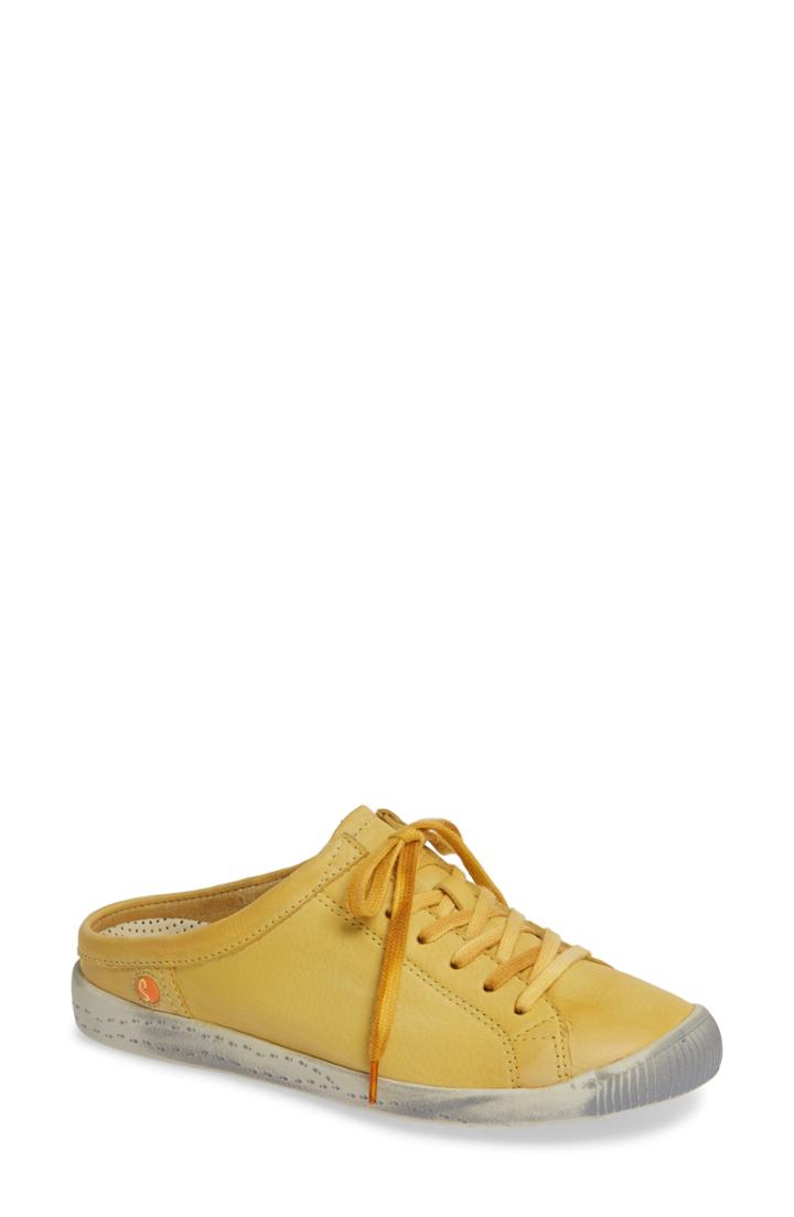 Women's Softinos By Fly London Ije Sneaker Mule Us / 35eu - Yellow