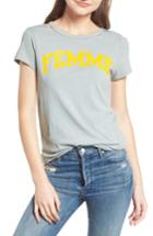 Women's Pam & Gela Femme Tee, Size - Blue/green