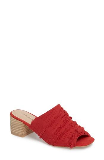Women's Kelsi Dagger Brooklyn Seigel Slide Sandal .5 M - Red