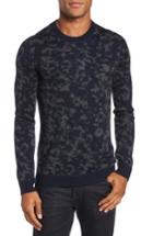 Men's Ted Baker London Gelato Jacquard Sweater (s) - Blue