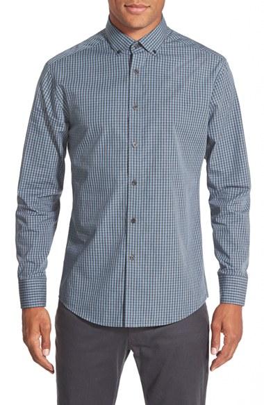 Men's Vince Camuto Slim Fit Button Down Collar Sport Shirt