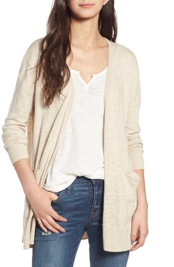 Women's Madewell Summer Ryder Cardigan, Size - Beige