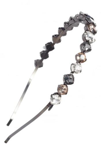 Tasha Stone Headband, Size - Black