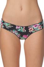 Women's Rip Curl Lovely Day Hipster Bikini Bottoms - Black