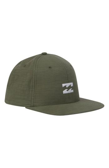 Men's Billabong All Day Snapback Cap - Green