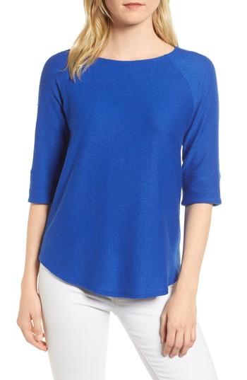 Women's Gibson Tie Back Top - Blue