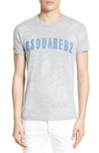 Men's Dsquared2 Logo Graphic T-shirt - Grey