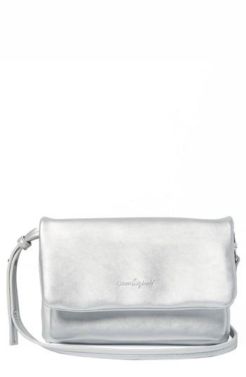 Urban Originals Club Tropicana Vegan Suede Crossbody Bag - Metallic