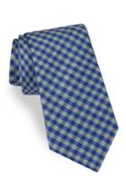 Men's Ted Baker London Grid Silk Tie, Size - Green