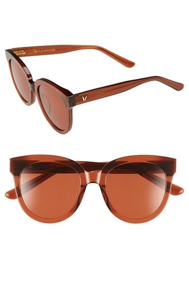 Women's Gentle Monster 'illusion' 53mm Sunglasses - Burgundy/ Clear