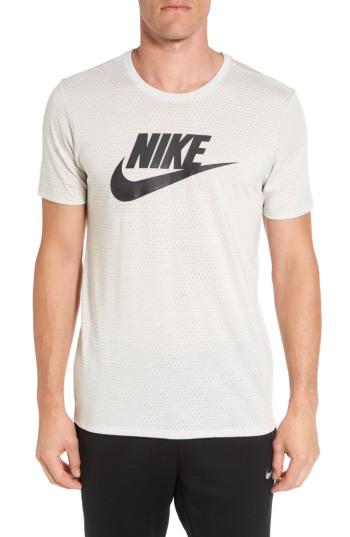 Men's Nike Print Performance T-shirt - Grey