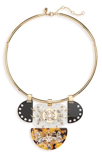 Women's J.crew Crystal & Lucite Collar Necklace