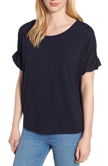 Women's Habitual Harper Roll Cuff Tee - Blue