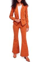 Women's Free People Heidi Two-piece Cord Suit - Brown