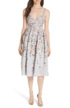 Women's Needle & Thread Lurex Butterfly Wrap Dress