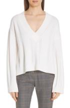 Women's Derek Lam 10 Crosby Assymetrical Braid Trim Sweater