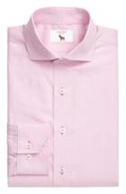 Men's Lorenzo Uomo Trim Fit Solid Dress Shirt - 32 - Pink