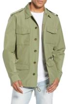 Men's Frame Pc Slim Fit Military Jacket - Green