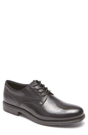 Men's Rockport Tmd Plain Toe Derby .5 W - Black