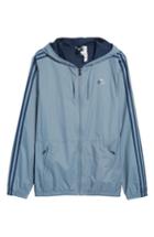 Men's Adidas Essentials Wind Jacket, Size - Blue