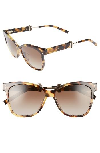 Women's Marc Jacobs 55mm Sunglasses - Spotted Havana