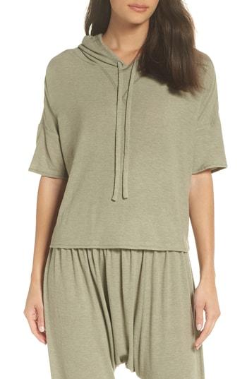 Women's Honeydew Intimates Jersey Hooded Top - Green