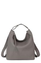 Allsaints Small Kita Convertible Leather Backpack - Grey