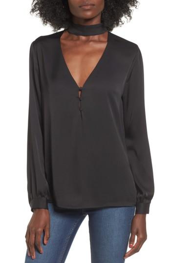 Women's L'academie The Harper Choker Blouse