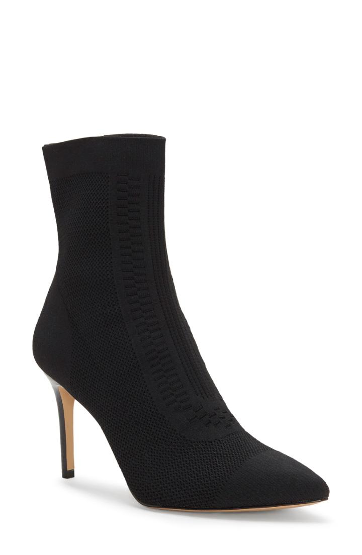 Women's Louise Et Cie Silvya Sock Bootie .5 M - Black