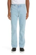 Men's Lemaire Straight Leg Jeans - Blue