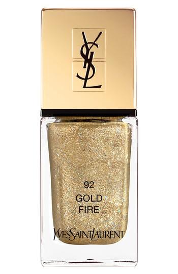Yves Saint Laurent Dazzling Lights La Laque Couture Nail Polish - 92 Gold Fire