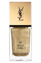 Yves Saint Laurent Dazzling Lights La Laque Couture Nail Polish - 92 Gold Fire