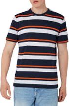 Men's Topman Double Stripe T-shirt - Blue