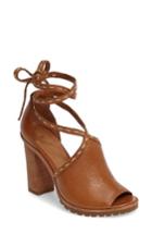 Women's Frye Suzie Wraparound Sandal .5 M - Brown