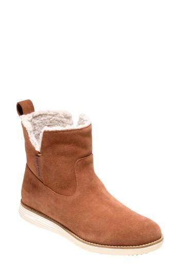 Women's Cole Haan Original Motogrand Bootie B - Brown
