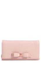 Women's Ted Baker London Alaine Crossbody Leather Matinee Wallet On A Chain -