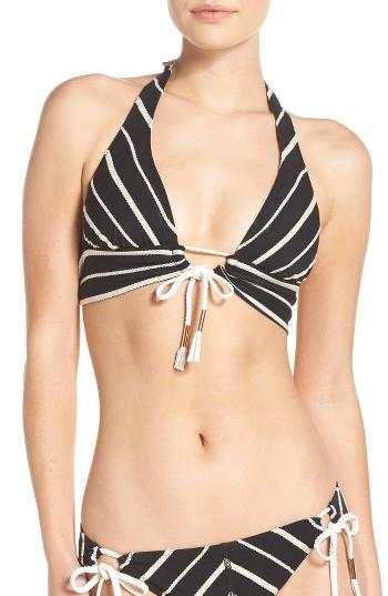 Women's Robin Piccone Harper Bikini Top - Black
