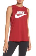 Women's Nike Sportswear Essential Muscle Tank - Red