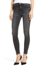 Women's Current/elliott The Ultra High Waist Ankle Skinny Jeans - Black