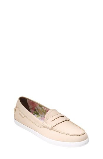 Women's Cole Haan 'pinch' Penny Loafer .5 M - Beige