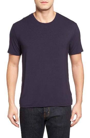 Men's Stone Rose Stretch Modal T-shirt - Blue