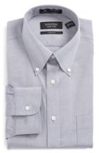 Men's Nordstrom Men's Shop Smartcare(tm) Classic Fit Pinpoint Dress Shirt 32 - Blue (online Only)