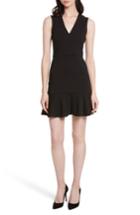 Women's Alice + Olivia Onella V-neck Dress - Black