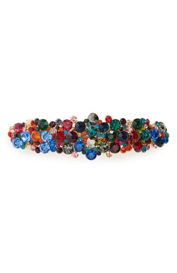 Tasha Crystal Barrette, Size - White