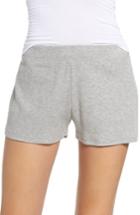 Women's Skin Waffle Knit Lounge Shorts - Grey