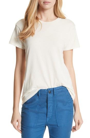 Women's The Great. The Slim Tee - White