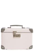 Globe-trotter Blossom 13-inch Vanity Case, Size - Pink/grey