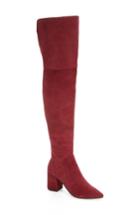 Women's Linea Paolo Bella Over The Knee Boot M - Burgundy