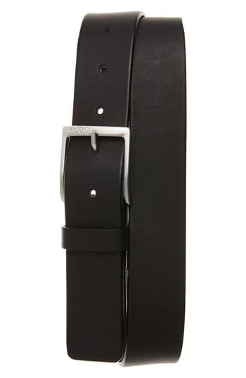 Men's Boss C-gem Leather Belt